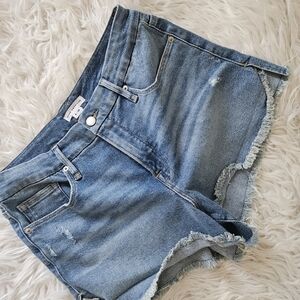 Good Americam Denim Blue Women's Shorts Size 8